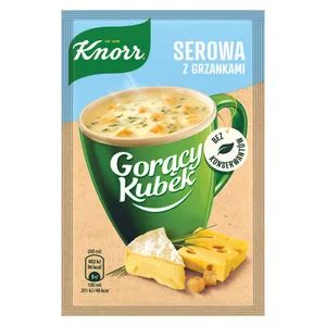 Sūrio sriuba su skrebučiais KNORR, 22 g
