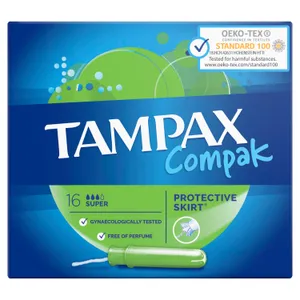Tampax Compak Pearl Normal tamponai