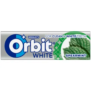 Kramtoma guma ORBIT WHITE SPERMINT, 14 g