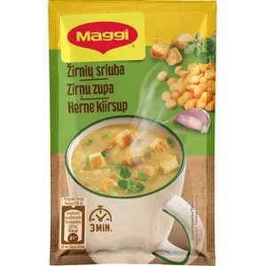 Tirpi naminė žirnių sriuba su skrebučiais MAGGI, 21 g