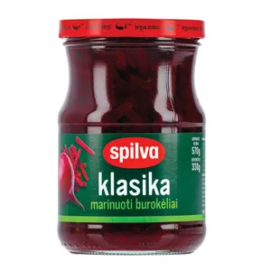 Marinuoti burokėliai SPILVA KLASIKA, 570 g