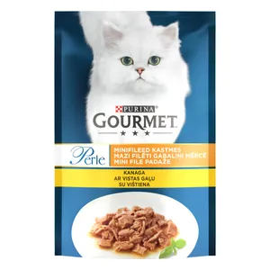 Konservai katėms su vištiena GOURMET PERLE, 85 g