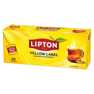 Juodoji arbata LIPTON YELLOW LABEL TEA, 25 vnt.