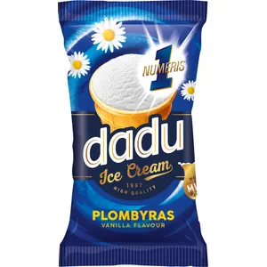 Vanilinis plombyras DADU, 120 ml