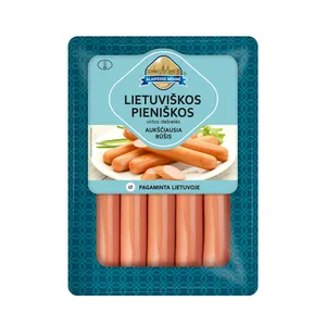 Virtos Lietuviškos pieniškos dešrelės a.r. 260 g