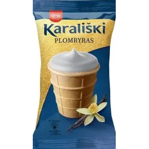 Vaniliniai plombyriniai ledai KARALIŠKI, 120 ml
