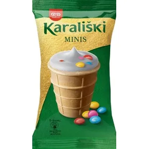 Vaniliniai ledai su saldainiais KARALIŠKI, 120 ml