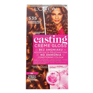 Pusiau ilgalaikiai plaukų dažai be amoniako CASTING CREME GLOSS, 535
