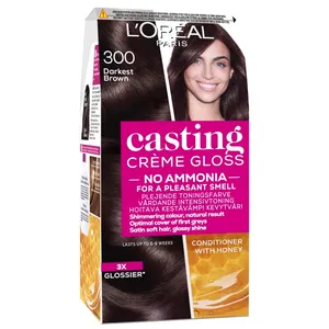 Casting Creme Gloss pusiau ilgalaikiai plaukų dažai be amoniako, 300