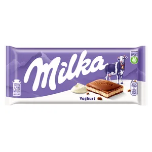 Šokoladas su jogurtiniu įdaru MILKA, 100 g