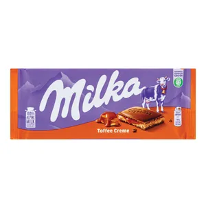 Šokoladas su karamelės įdaru MILKA CARAMEL, 100 g