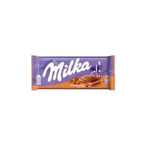 Šokoladas su karamelės įdaru MILKA TOFFEE CREME, 100 g