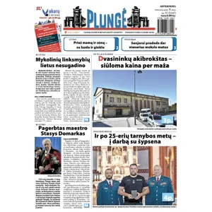 Laikraštis PLUNGĖ