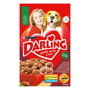 Sausas šunų ėdalas su mėsa DARLING, 10 kg