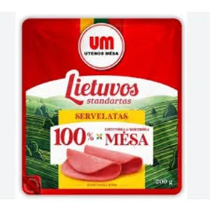 Karštai rūkytas servelatas LIETUVOS STANDARTAS, a. r., 200 g