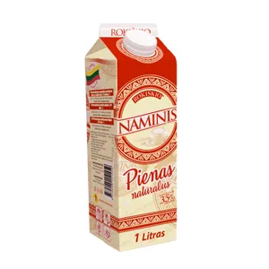 Natūralus Rokiškio NAMINIS pienas, 3,5% rieb., 1 l