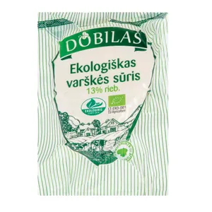 Ekologiškas varškės sūris DOBILAS, 13 % rieb.