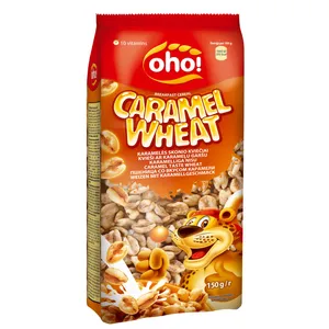 Karamelės skonio kviečiai OHO! CARAMEL WHEAT, 150 g