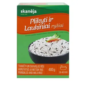 Plikytų ir laukinių ryžių mišinys SKANĖJA, 400 g