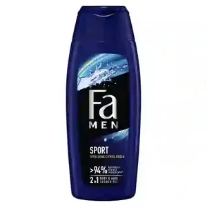 FA dušo gelis MEN ENERGIZING SPORT, 400 ml