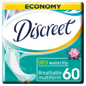 Higieniniai įklotai DISCREET WATER LILY, 60 vnt.