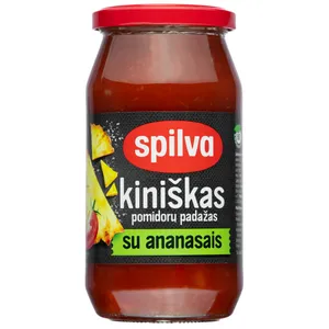 Kiniškas pomidorų padažas SPILVA su ananasais, 500 g