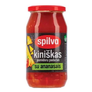 Kiniškas pomidorų padažas su ananasais SPILVA, 500 g