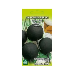 Sėklos RIDIKAI ŽIEMINIAI RUNDER SCHWARZER WINTE/1114