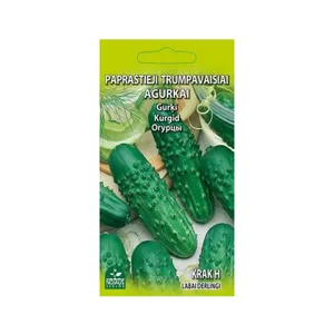 Sėklos AGURKAI PAPRASTIEJI TRUMPAVAISIAI KRAK/H 0155
