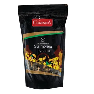 Žalioji arbata su imbieru ir citrina GURMAN'S, 90 g