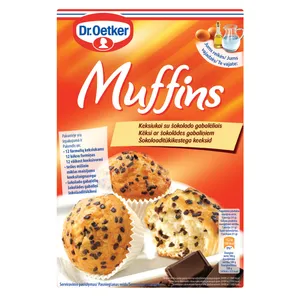 Keksiukų su šokolado gabaliukais miltų mišinys DR. OETKER, 300 g