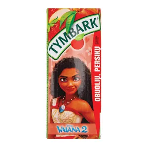 Obuolių, persikų, braškių gėrimas LOONEY TYMBARK 20%, 200 ml