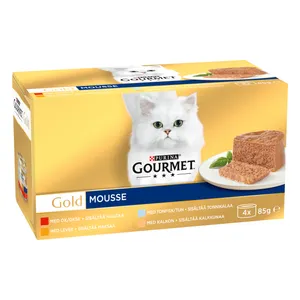 Paštetas katėms GOURMET GOLD, 340 g