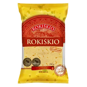 Fermentinis ROKIŠKIO sūris, 45% riebumo, 240 g