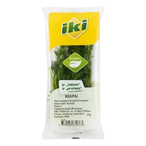 Krapai fasuoti IKI DERLIUS, 25 g