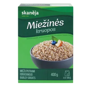 Miežių kruopos SKANĖJA, 4x100g
