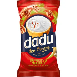 DADU klevų sulos skonio ledai su graikiniais riešutais, 120 ml
