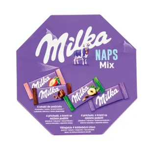 Šokoladukai MILKA SINGLES MIX, 138g