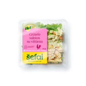 Cezario salotos su vištiena IKI ŠEFAI, 170 g