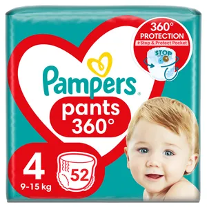 Sauskelnės PAMPERS PANTS, 52 vnt.