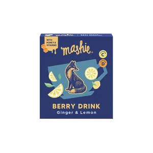 Uogų tyrė MASHIE Original, imbiero ir citrinų, 2 x 45 g