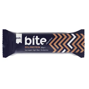 Baltymų batonėlis PULS BITE šokolado skonio, 35g