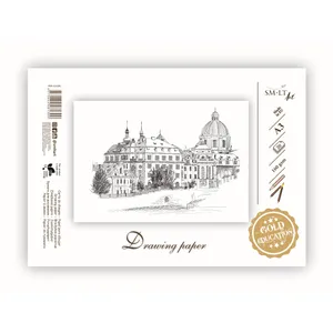 Popierius braižymui SMLT, A3, 20 lapų, 150 g/m²