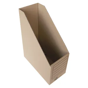 Kartoninis stovas dokumentams SMILTAINIS, A4, 120 mm, ruda