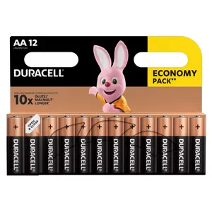 Baterijos DURACELL AA, LR6, 12 vnt. AW26