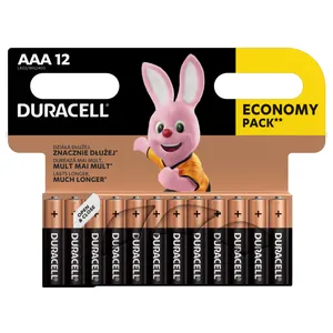Baterijos DURACELL AAA, LR03, 12 vnt., AW26