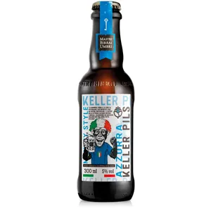 Alus MONKEY, Azzurra Keller Pils, 5%, 0,3 l, butelis D