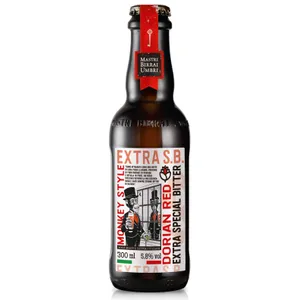 Alus MONKEY, Dorian Red Extra Special Bitter, 5,8%, 0,3 l, butelis D