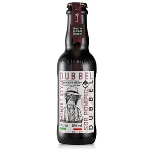Alus MONKEY, Sor Pompeo Dubbel, 8%, 0,3 l, butelis D