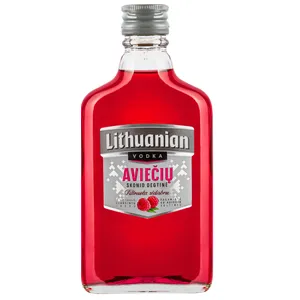 Degtinė ORIGINALI LIETUVIŠKA, aviečių skonio, 38%, 0,2 l